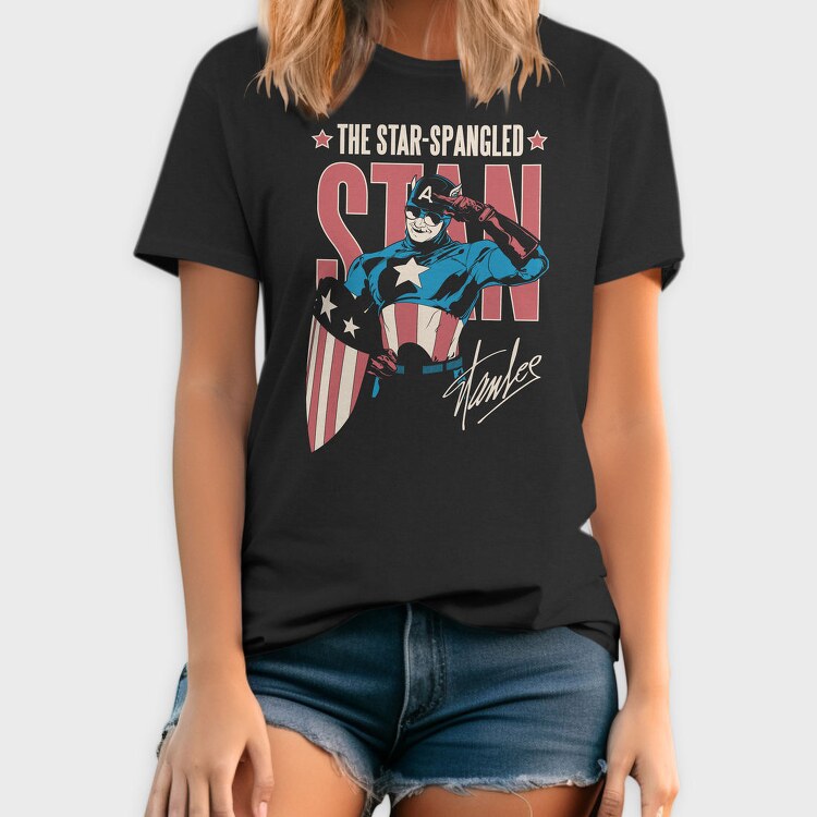 Star Spangled Salute, Tricou Barbati (Unisex)