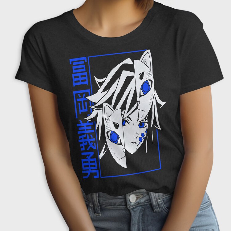 Blue Ink Drops, Tricou Femei