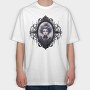 Haunted Gothic Mirror, Tricou Oversize Barbati (Unisex)