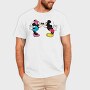 Mickey Minnie Kiss, Tricou Barbati (Unisex)