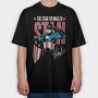 Star Spangled Salute, Tricou Oversize Barbati (Unisex)