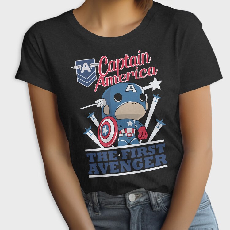 Captain America Avenger, Tricou Femei