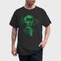 Skull Smoke Steampunk, Tricou Barbati (Unisex)