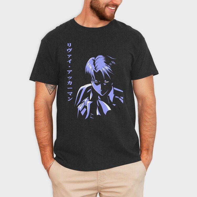 Blue Shadow Samurai, Tricou Barbati (Unisex)