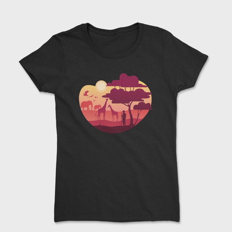 African Landscape, Tricou Femei