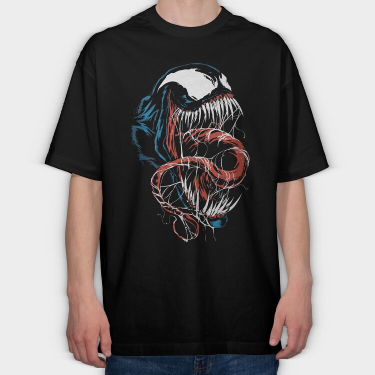 Red Dragon Roar 2, Tricou Oversize Barbati (Unisex)