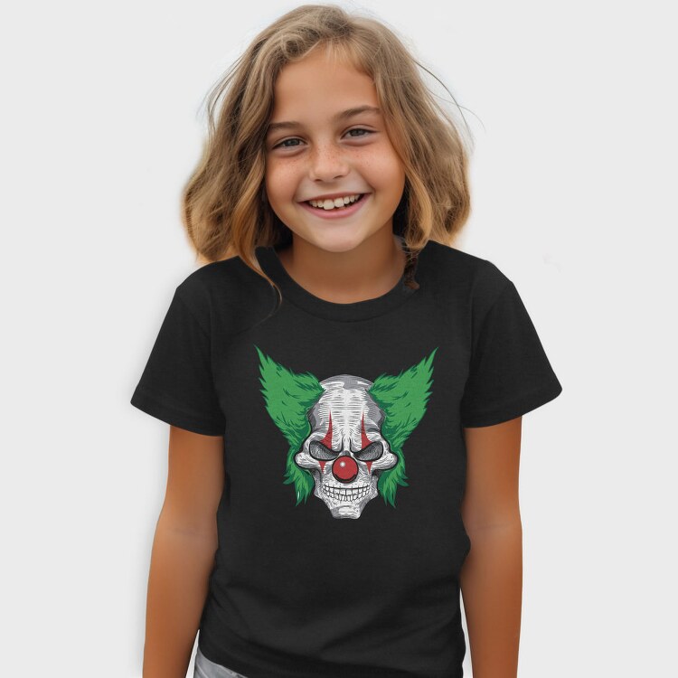 Skull Wings Red, Tricou Copii