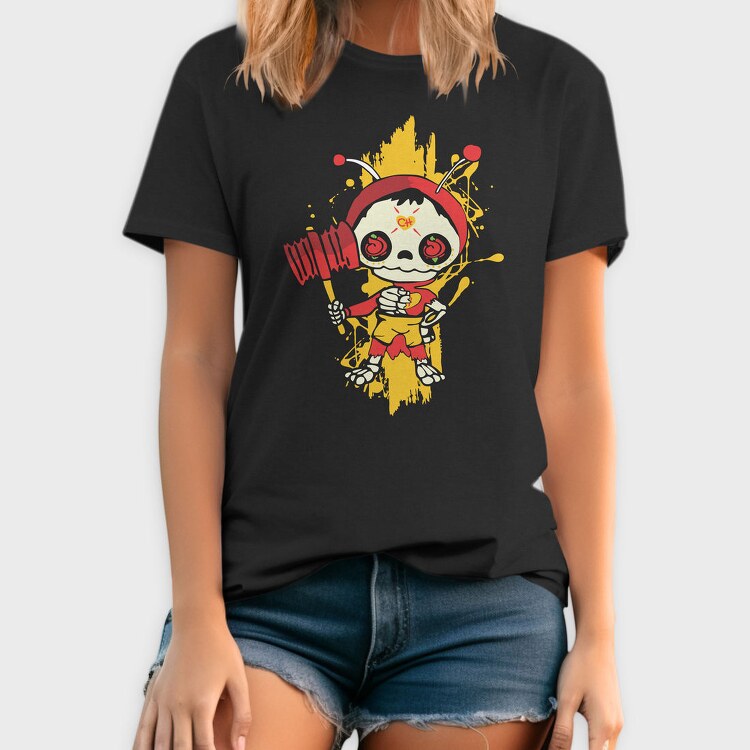 Sugar Skull Cherub, Tricou Barbati (Unisex)