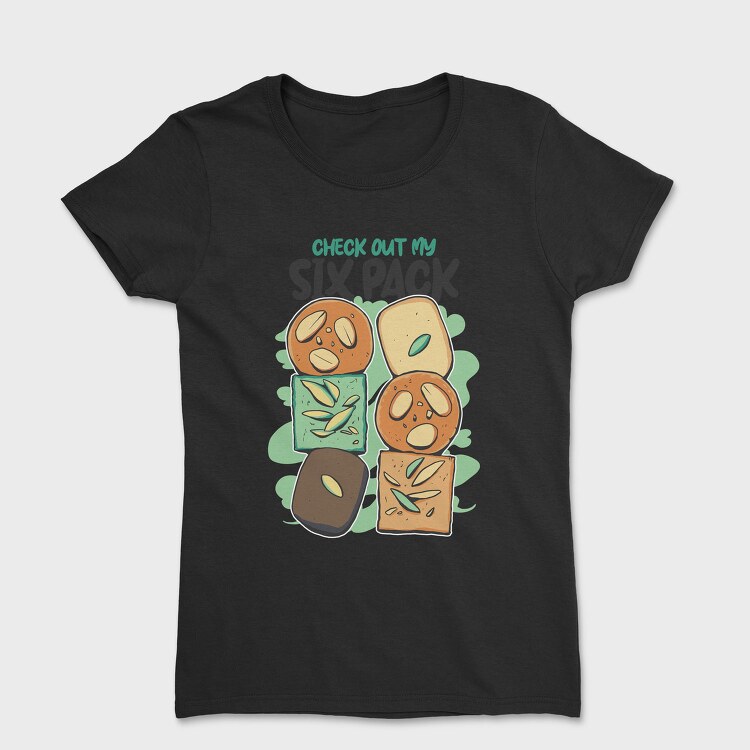 Six Pack Indian Sweets, Tricou Femei