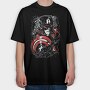 Captain America Shield 3, Tricou Oversize Barbati (Unisex)