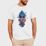 Captain America Skull, Tricou Barbati (Unisex)