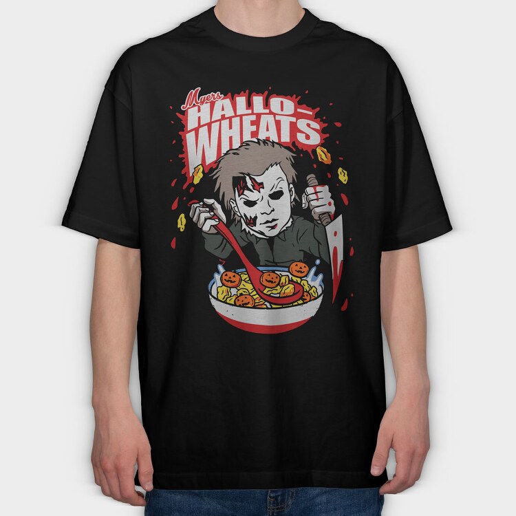 Myers Hallo Wheats, Tricou Oversize Barbati (Unisex)