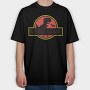 No Internet Dinosaur, Tricou Oversize Barbati (Unisex)