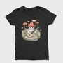 Shroom Hat Cat, Tricou Femei