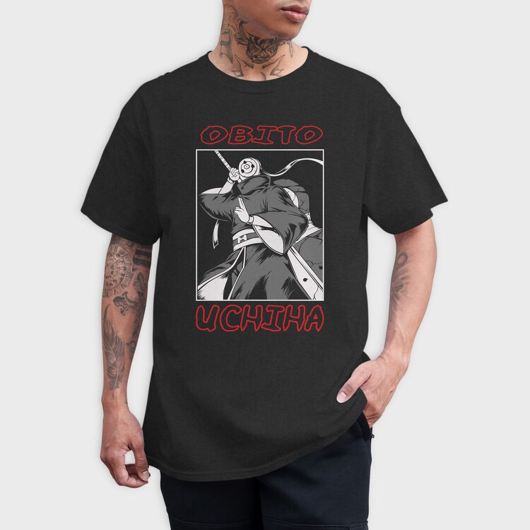 Obito Uchiha, Tricou Barbati (Unisex)
