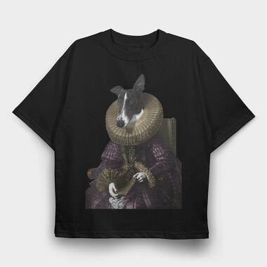 Sir Dog, Tricou Oversize Barbati (Unisex)