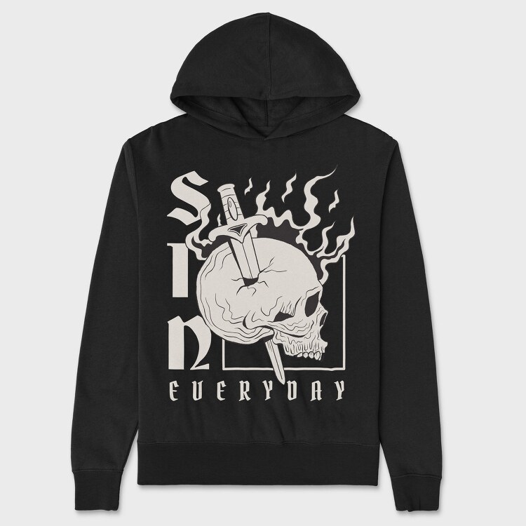Sin Everyday, Hanorac Oversize Barbati (Unisex)