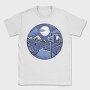 Signpost Mountain Night, Tricou Barbati (Unisex)