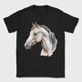 Side View Realistic Horse, Tricou Barbati (Unisex)