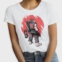 Red Samurai Warrior, Tricou Femei