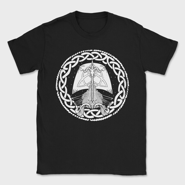 Ship Vikings, Tricou Barbati (Unisex)