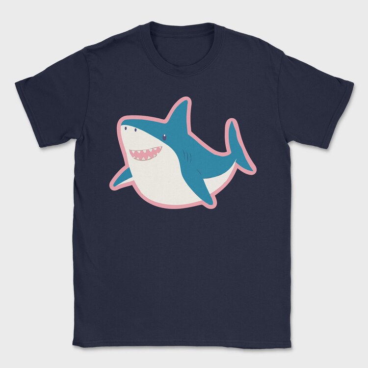 Shark 2, Tricou Barbati (Unisex)