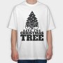 Save the Christmas Tree, Tricou Oversize Barbati (Unisex)