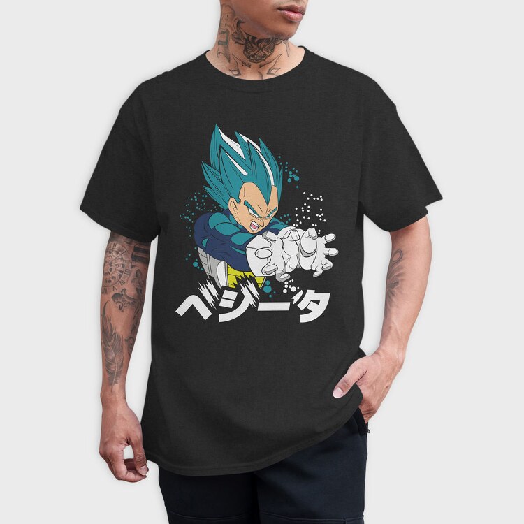 Super Saiyan Blue 1, Tricou Barbati (Unisex)