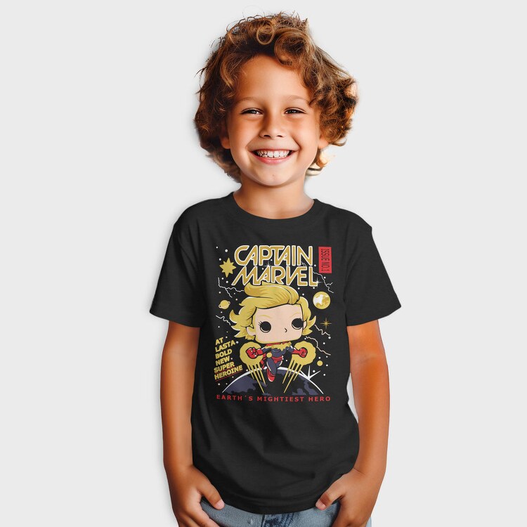 Captain Marvel Comic, Tricou Copii