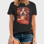 Red Wolf Howl 1, Tricou Barbati (Unisex)