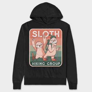 Sloth Hiking Group, Hanorac Oversize Barbati (Unisex)