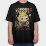 Captain Marvel Comic, Tricou Oversize Barbati (Unisex)