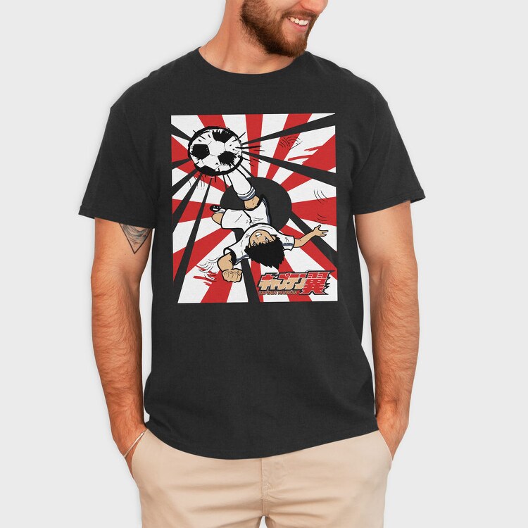 Captain Tsubasa Kick 1, Tricou Barbati (Unisex)