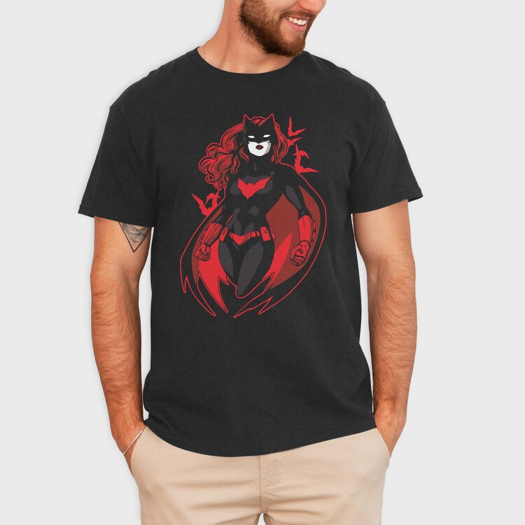 Red Wolf Howl, Tricou Barbati (Unisex)
