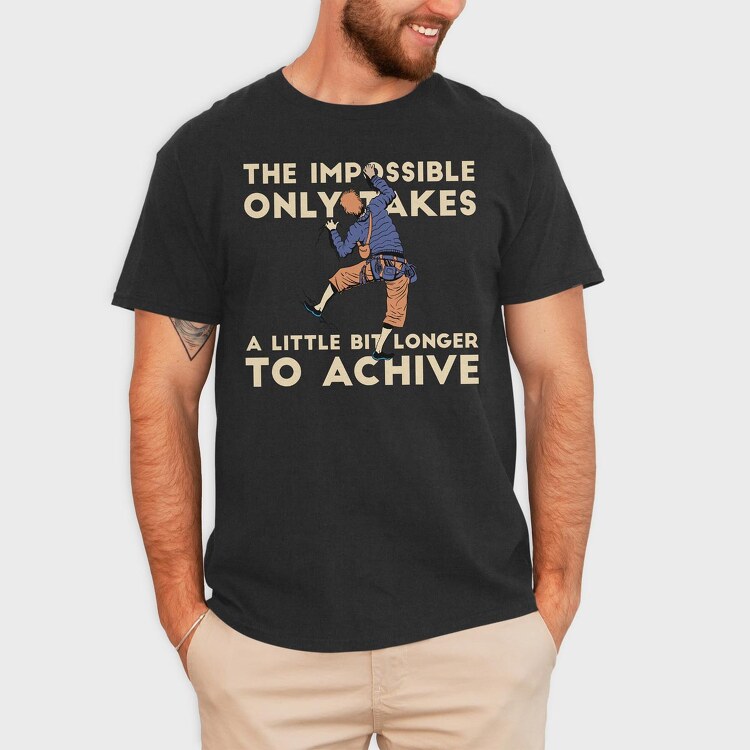 Rock Climber, Tricou Barbati (Unisex)