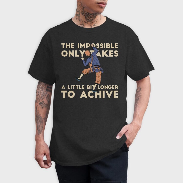 Rock Climber, Tricou Barbati (Unisex)