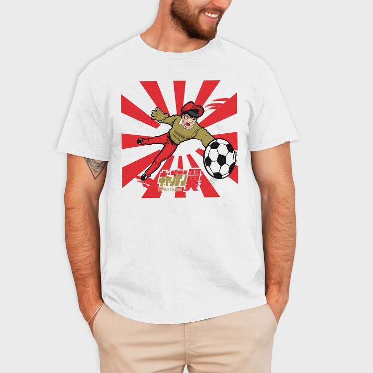 Captain Tsubasa Kick, Tricou Barbati (Unisex)
