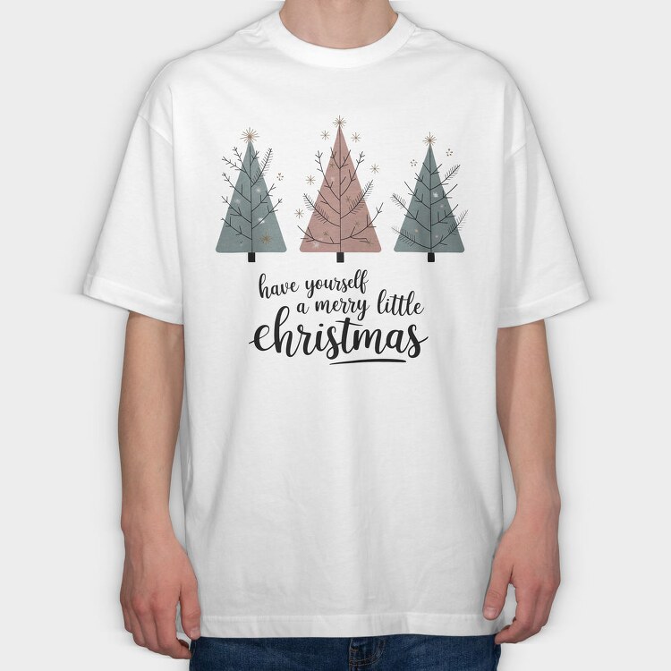Have Yourself A Merry Little Christmas, Tricou Oversize Barbati (Unisex)