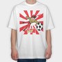Captain Tsubasa Kick, Tricou Oversize Barbati (Unisex)