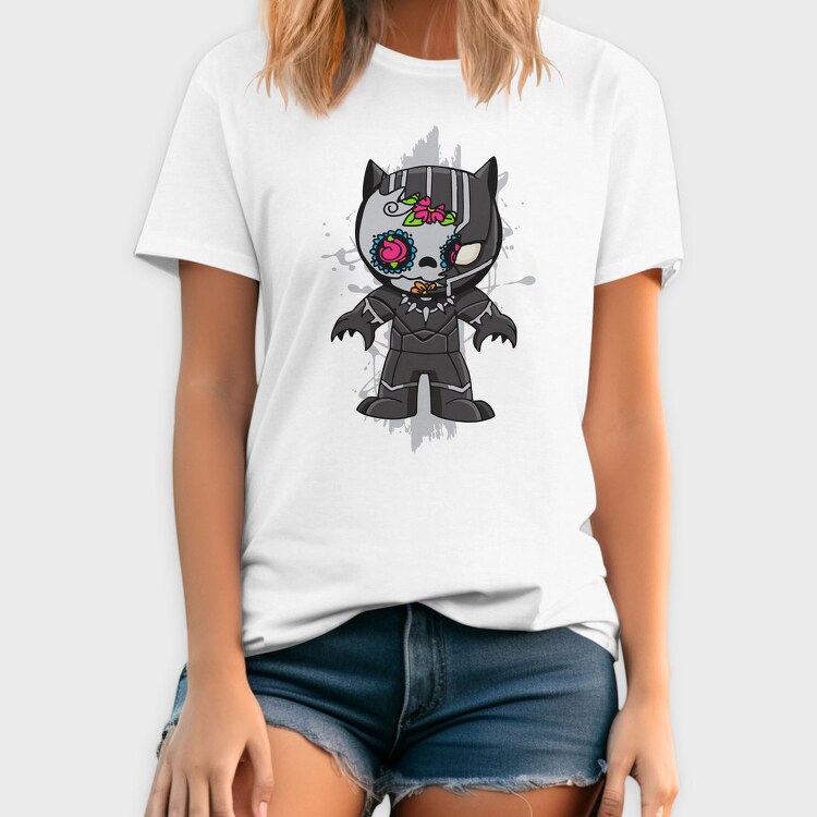 Catrina Black Panther, Tricou Barbati (Unisex)