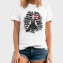Ribs Heart Tattoo, Tricou Barbati (Unisex)