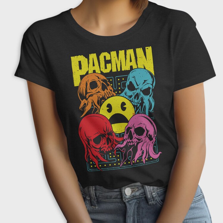Pacman Skulls, Tricou Femei
