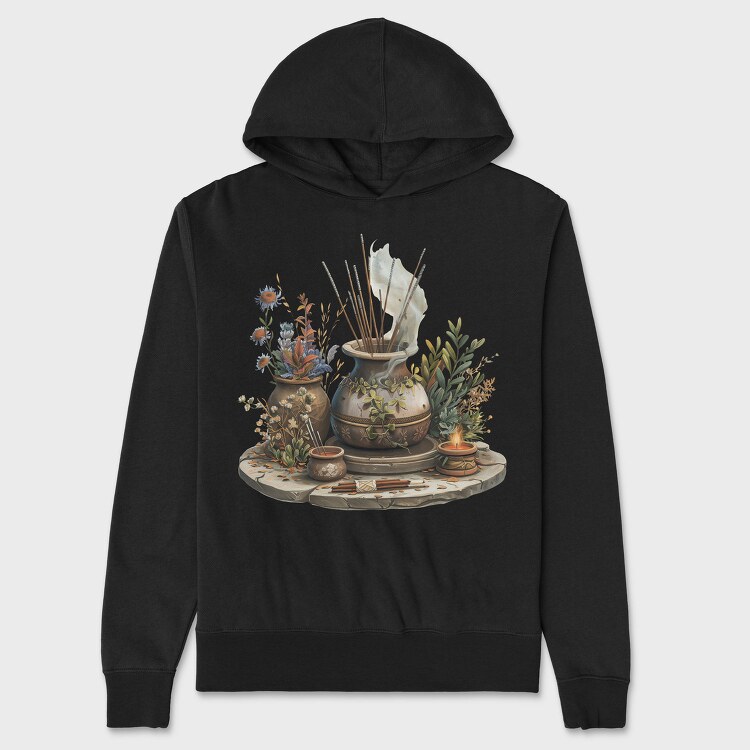 Herbalist Witchcraft, Hanorac Oversize Barbati (Unisex)