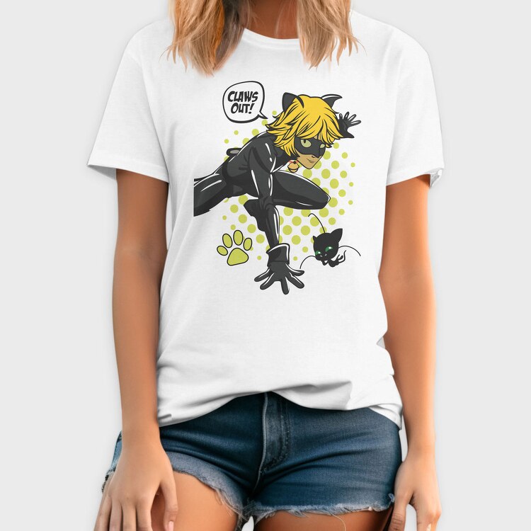 Catwoman Claws Out, Tricou Barbati (Unisex)