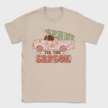 Hippie Christmas Tree, Tricou Barbati (Unisex)