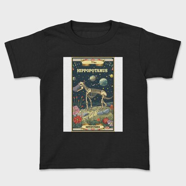 Hippopotamus Skeleton Space, Tricou Copii