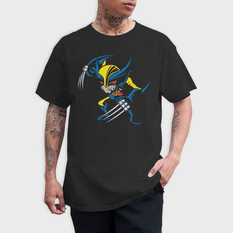 Wolverine Claw Punch, Tricou Barbati (Unisex)