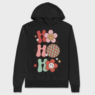 Ho Ho Ho Balls, Hanorac Oversize Barbati (Unisex)