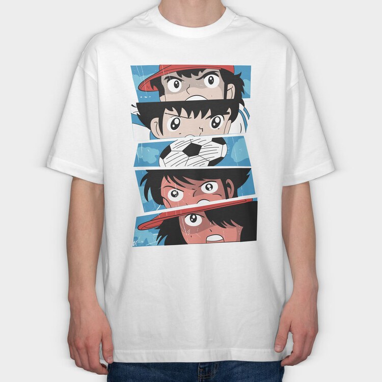 Soccer Kid Drama, Tricou Oversize Barbati (Unisex)