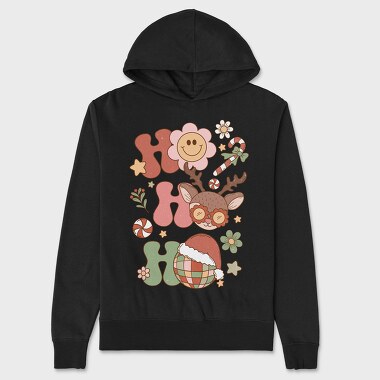 Ho Ho Ho, Hanorac Oversize Barbati (Unisex)